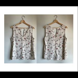 Monk and Lou (Plenty) Sailboat patterned camisole size medium